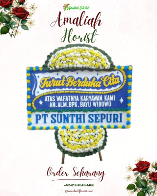 Papan Bunga Duka di Peranap