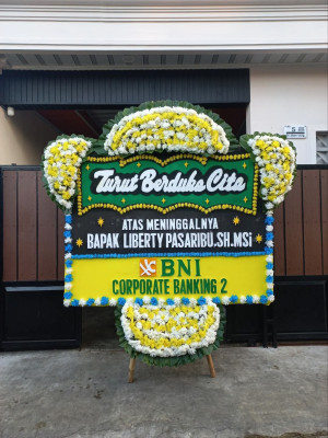Papan Bunga Duka di Peranap
